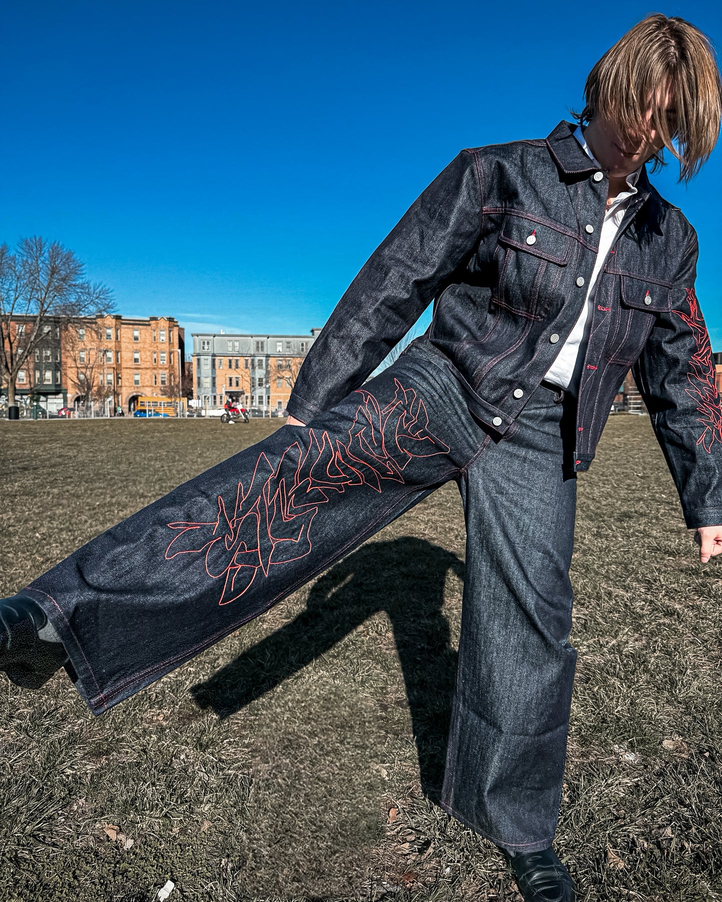 STR(U)NG TOGETHER RAW DENIM SELVEDGE JEANS