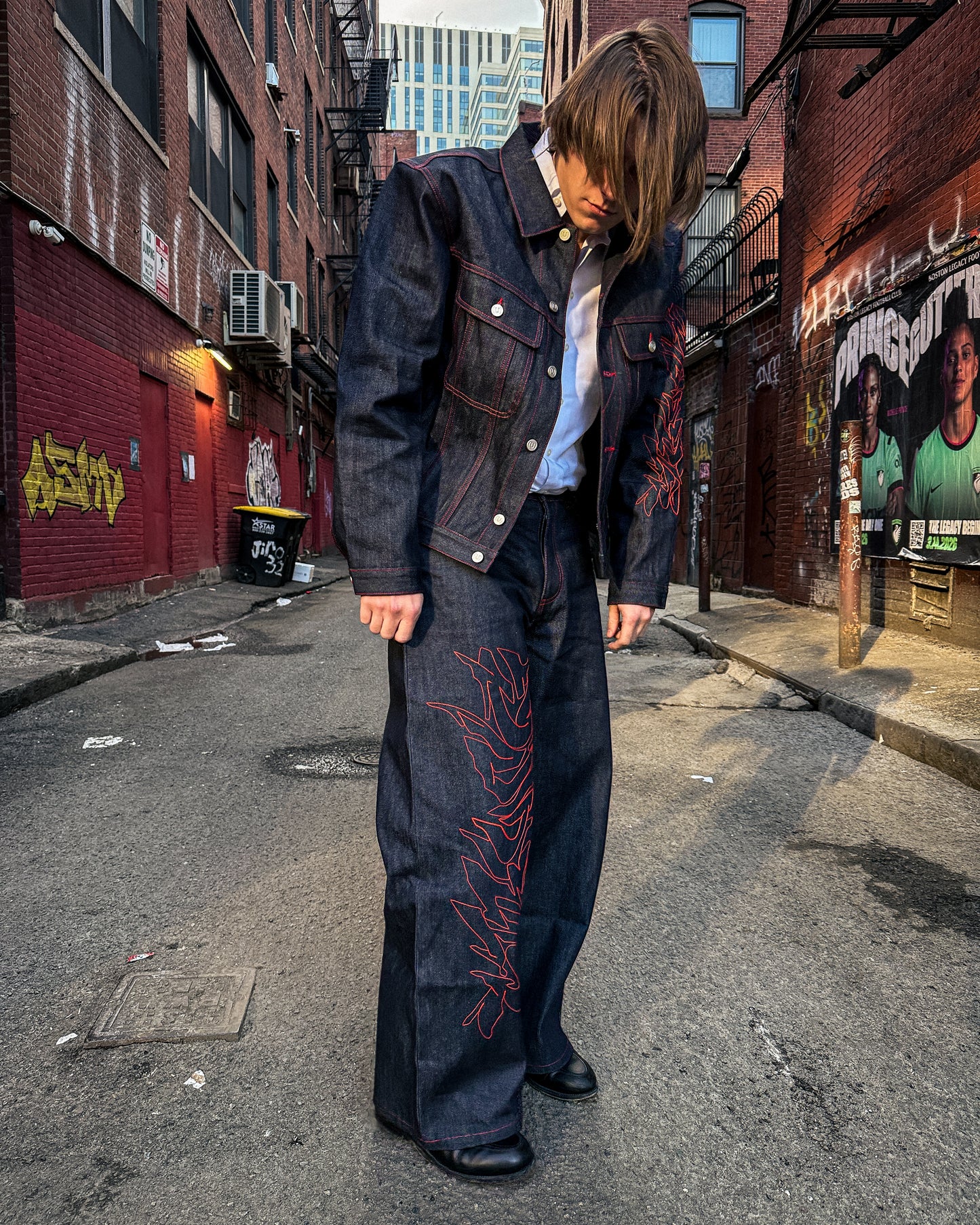 STR(U)NG TOGETHER RAW DENIM SELVEDGE JEANS