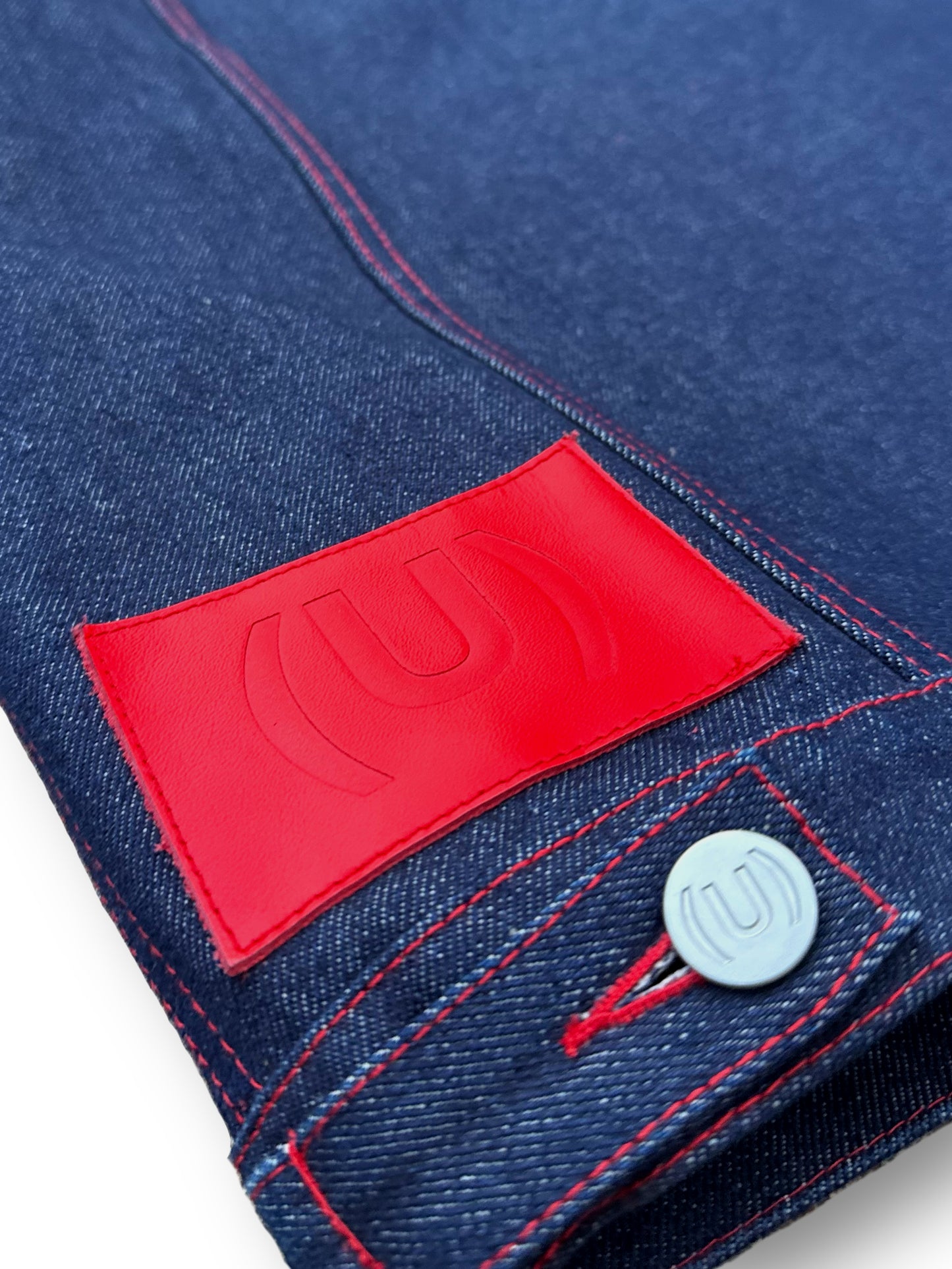 STR(U)NG TOGETHER RAW DENIM SELVEDGE JACKET